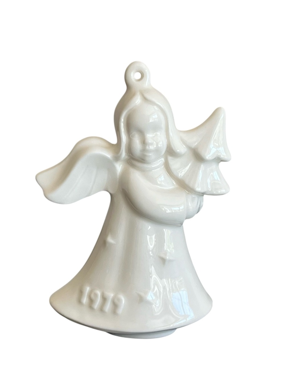 Vintage Goebel Angel Porcelain Ornament Germany 1979